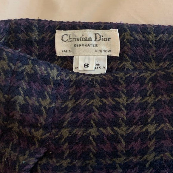 Vintage Christian Dior Separates Pencil Skirt Size 6 - Picture 3 of 14